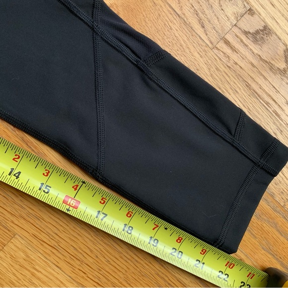 Lululemon pace rival crop 22" black full on luxtreme - Picture 9 of 13
